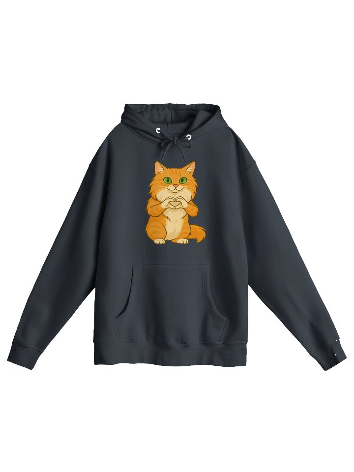 Señor Poofy Pants Cat Sweatshirt – Orange Floof Tribute Sweatshirt product image (1)
