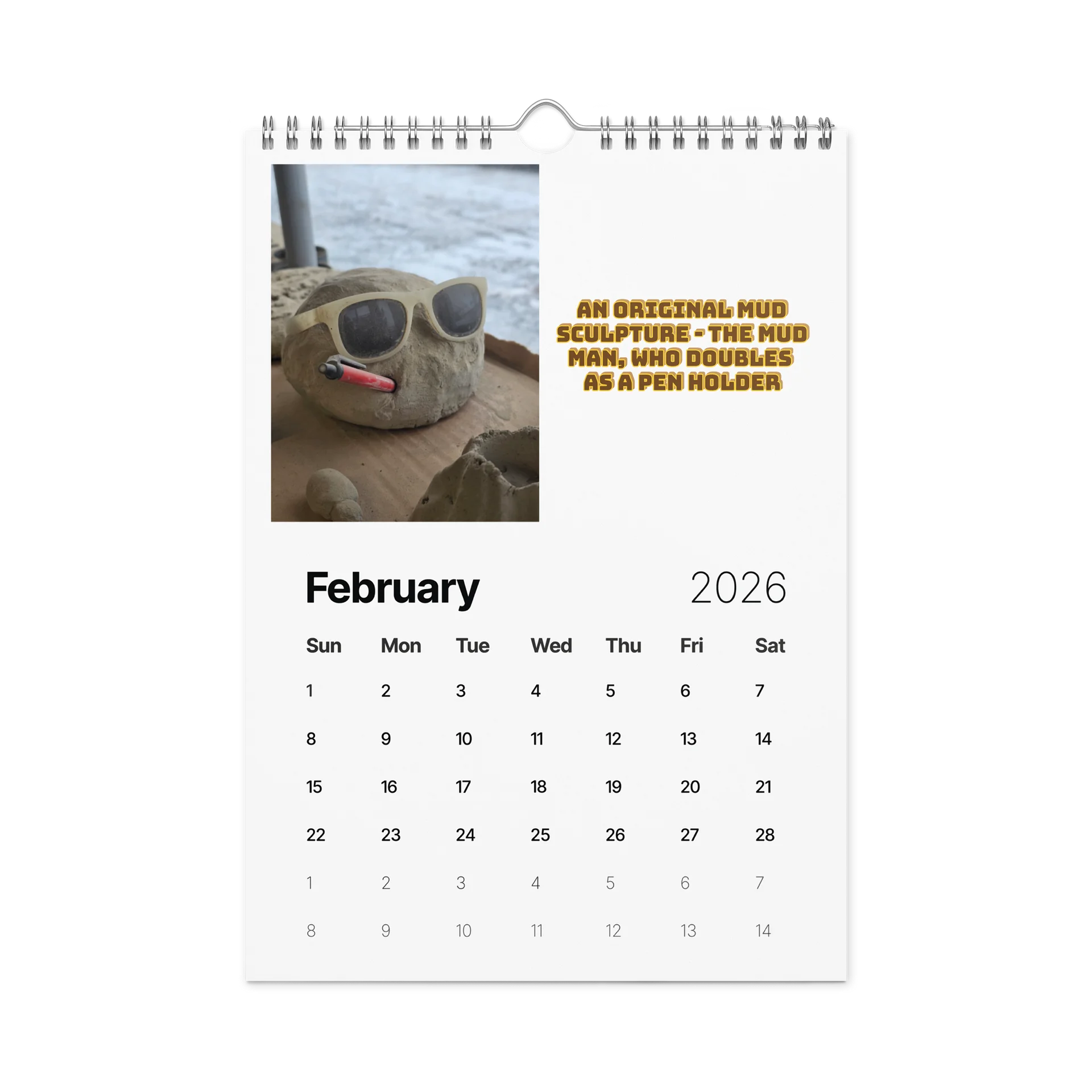 Mud Museum Calendar product image (5)
