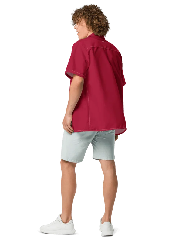 His House Aloha Shirt - Red product image (2)