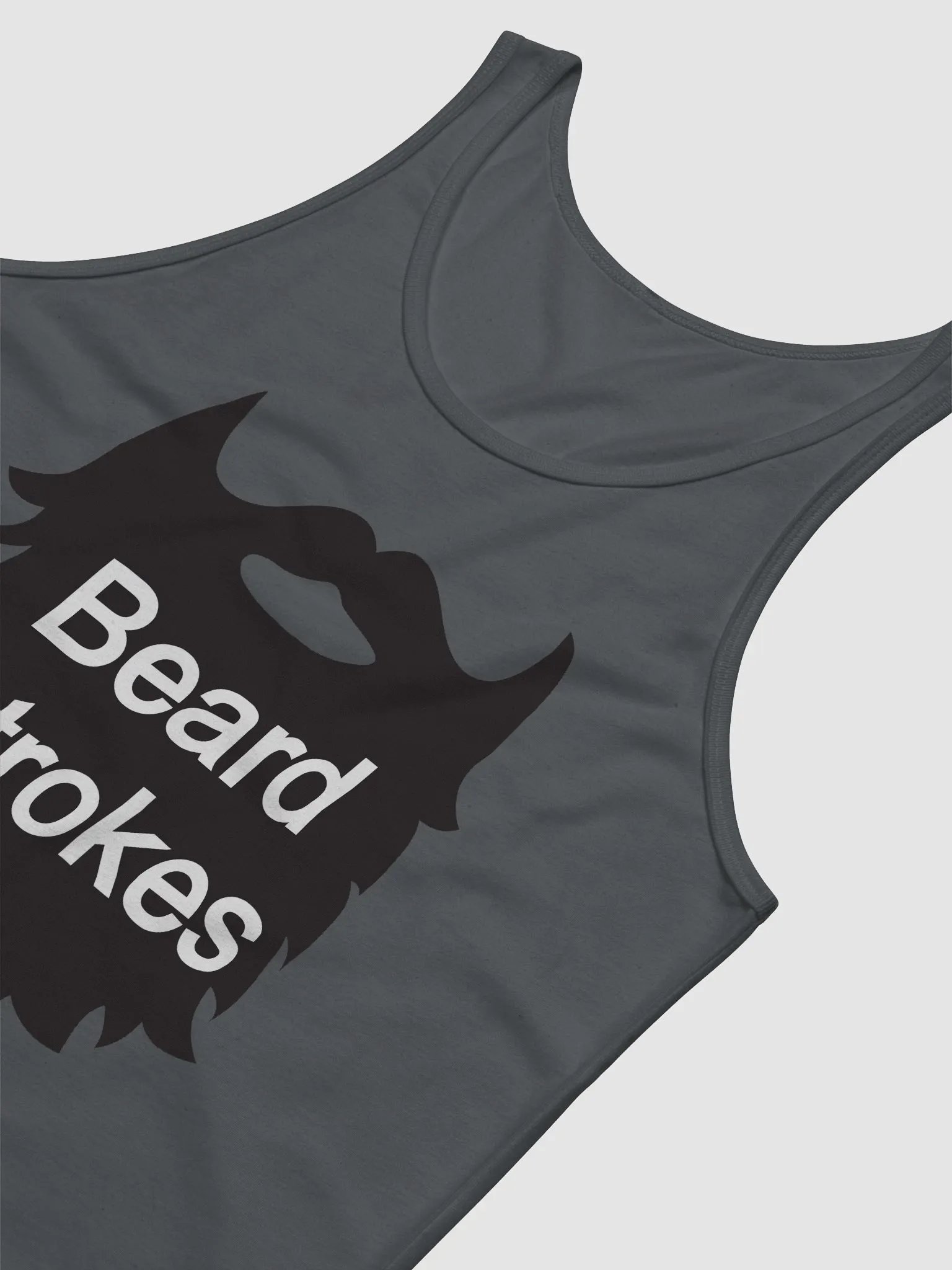 Beard Strokes Tank Top - Unisex (Black Beard) product image (6)