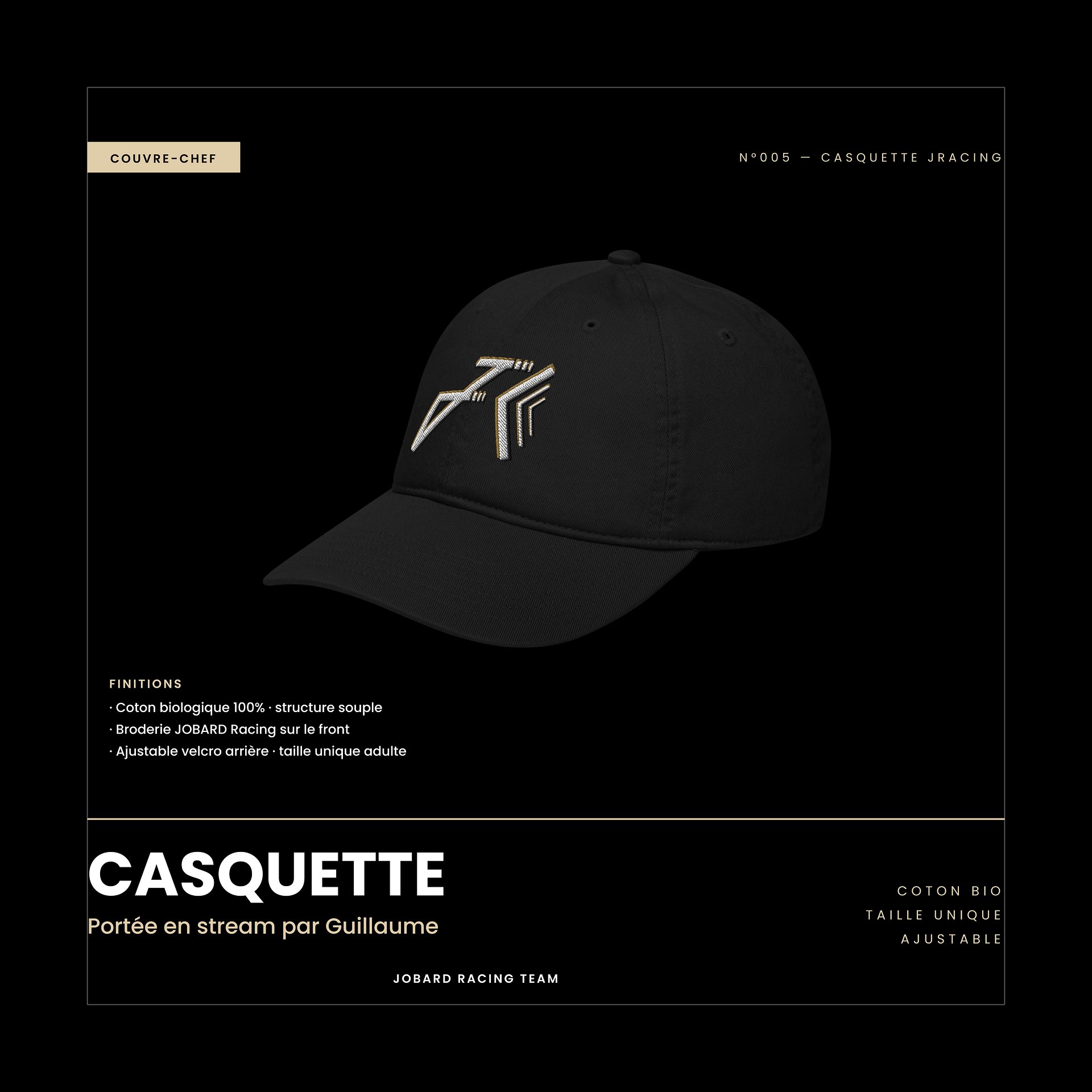 Casquette JRacing product image (1)