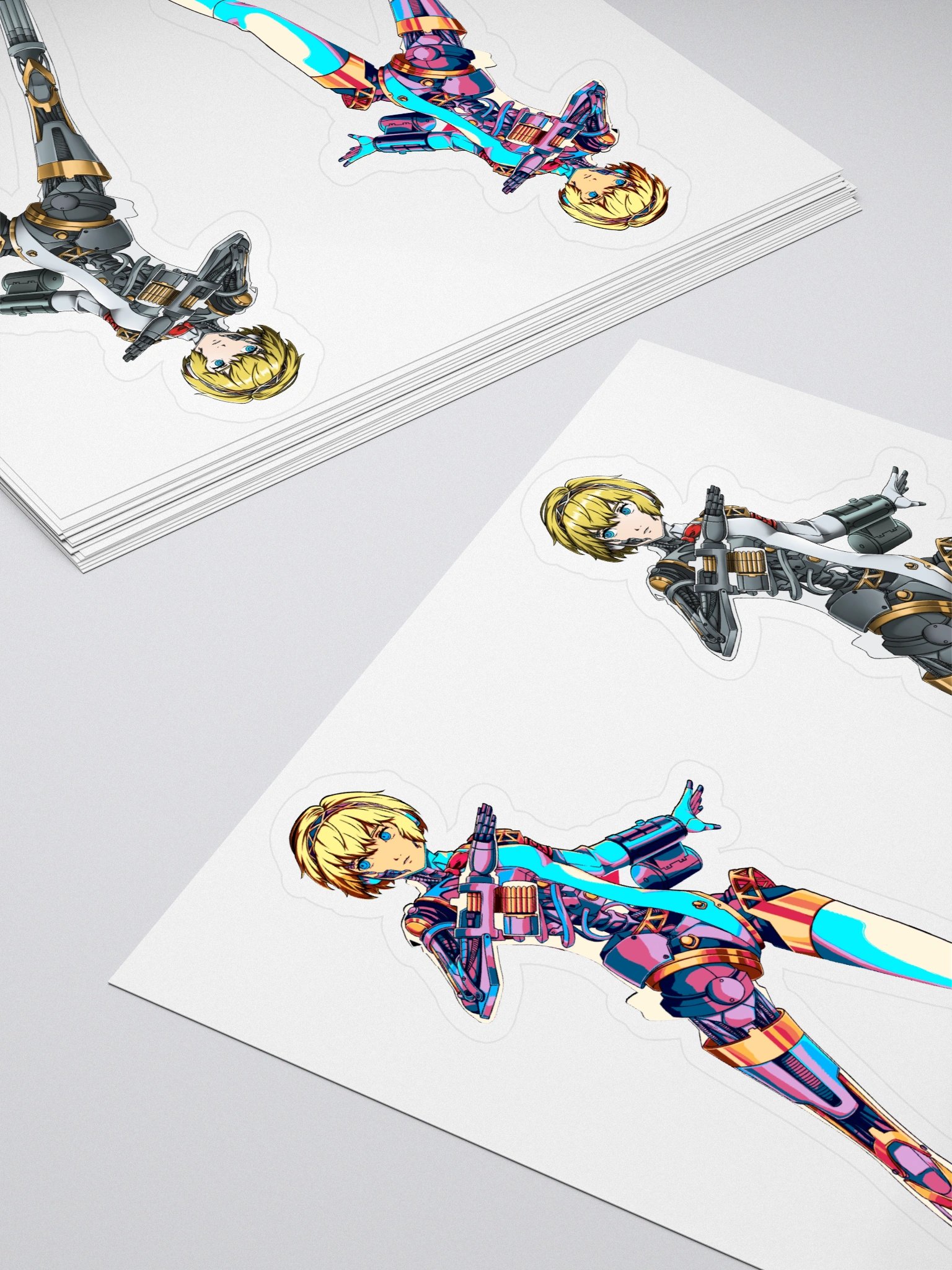 Android Girl Mark I & II Stickers product image (4)