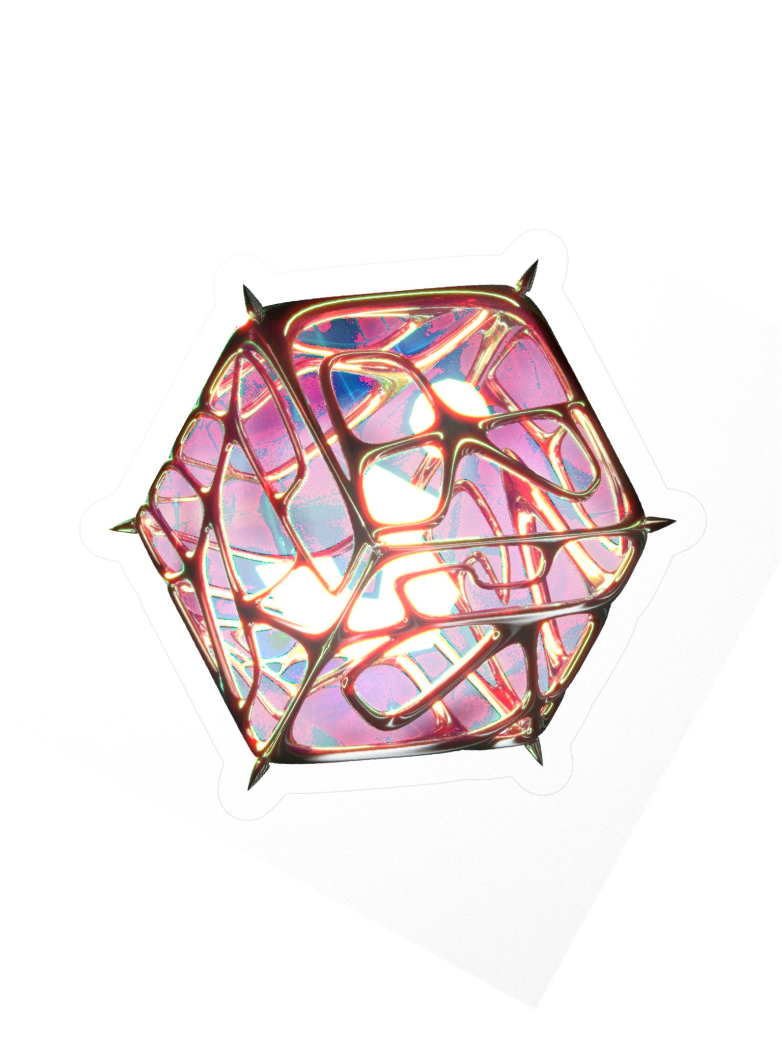 evil q-block sticker product image (2)