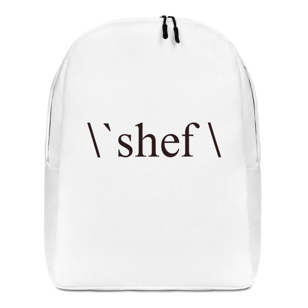 SHEF Logo BackPack product image (1)
