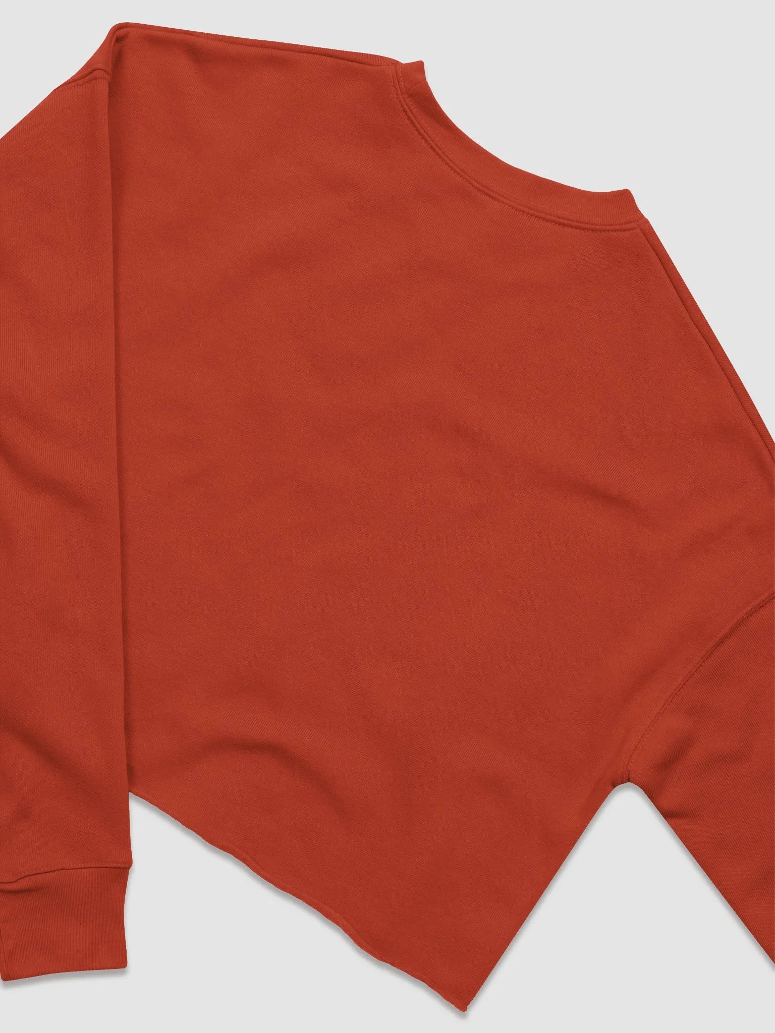 Oops! Cat Silhouette Knockover Crop Sweatshirt product image (10)