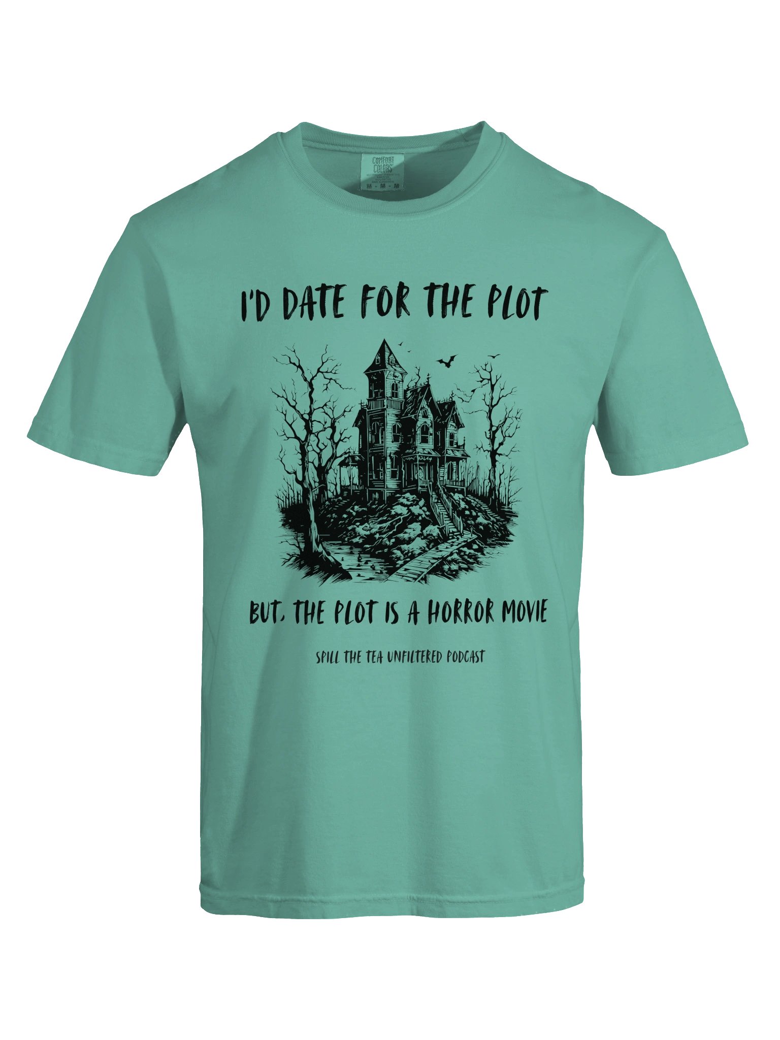 I’d Date for the Plot Horror Movie Tee product image (117)