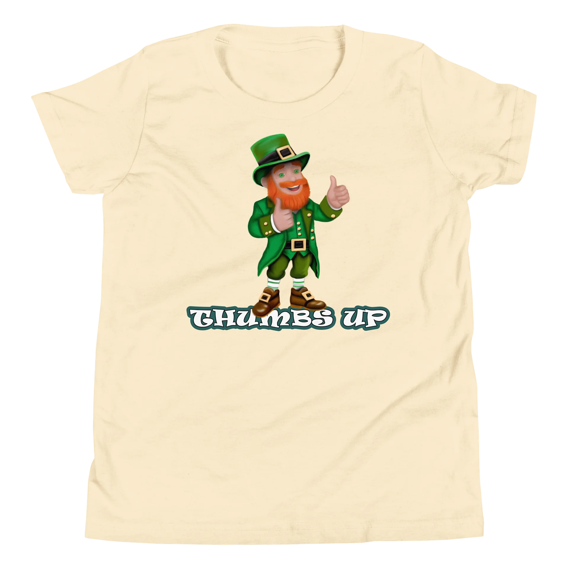 Leprechaun "THUMBS UP" T-Shirt. Youth Short Sleeve T-Shirt - Bella+Canvas product image (1)