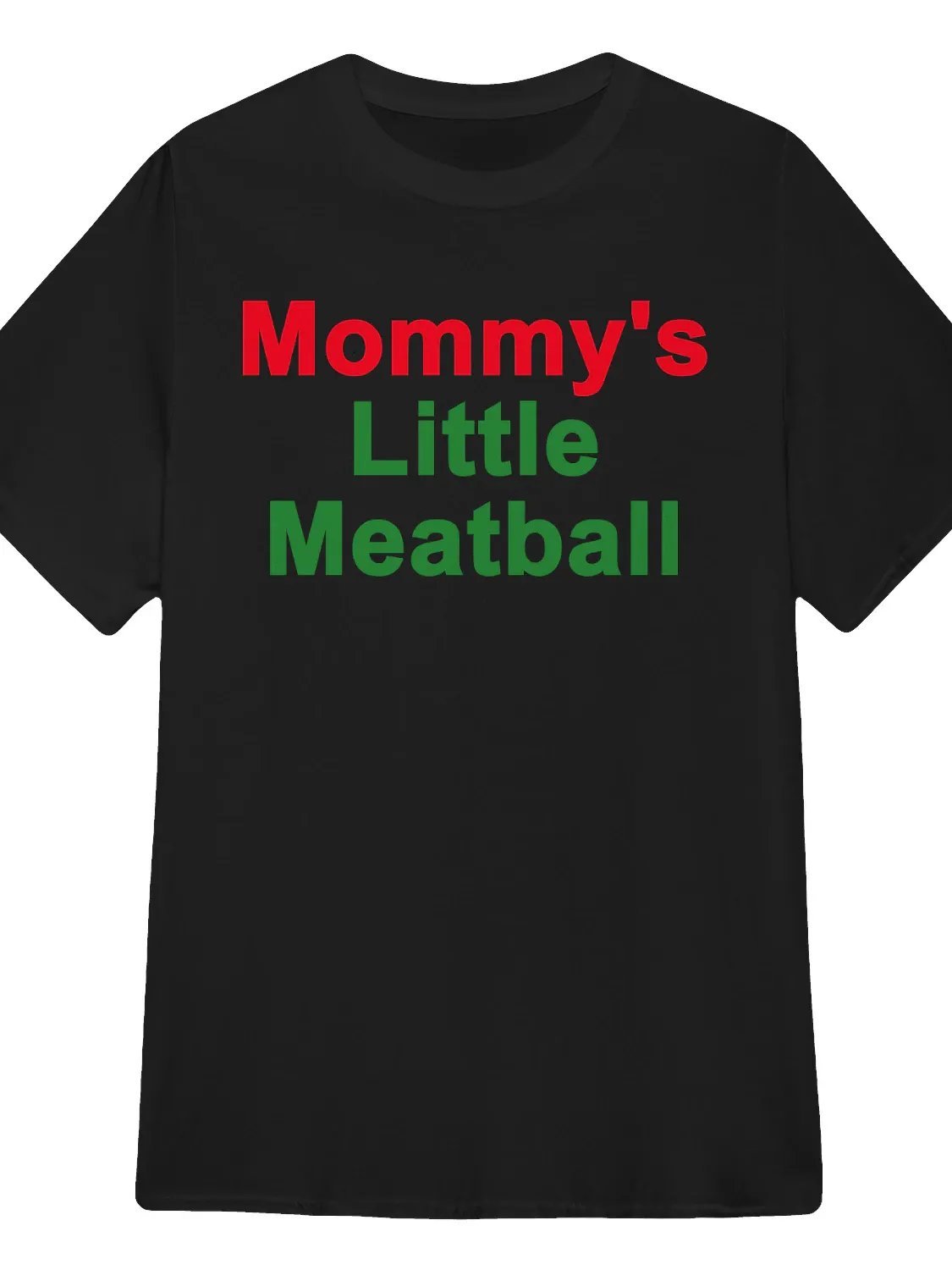 Mommy's Little Meatball T-Shirt product image (5)