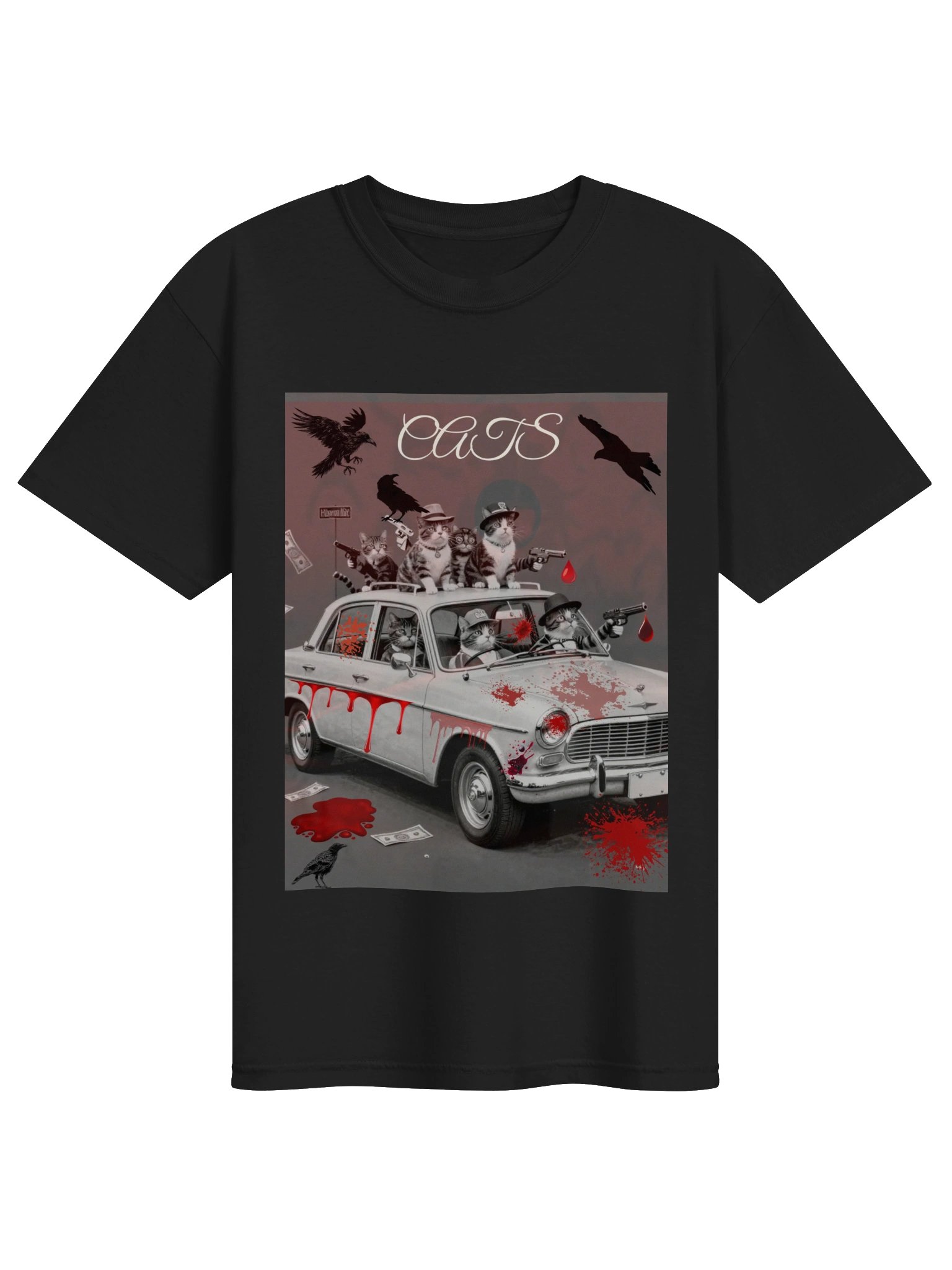 gangster cat T-SHIRT product image (7)
