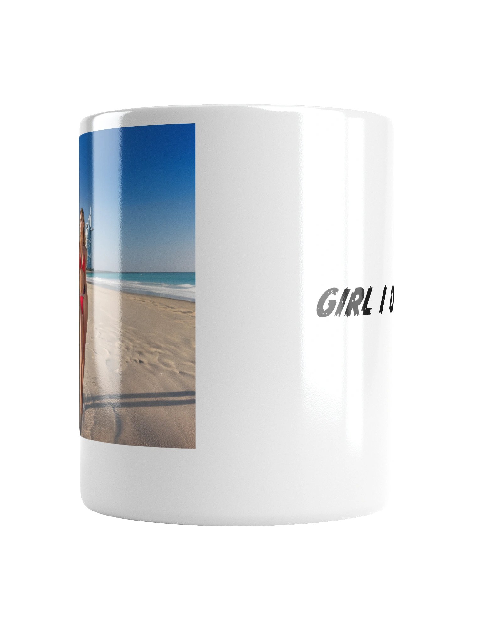 'Girl I Dream About' Bikini Bliss Mug With Text product image (6)