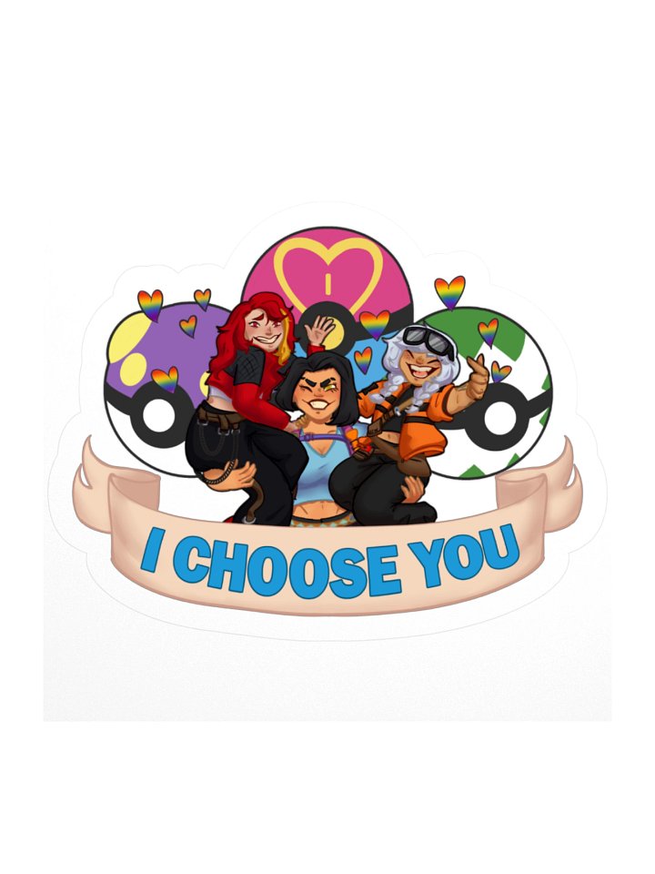 "I Choose You" - Pride 2026 Sticker product image (1)