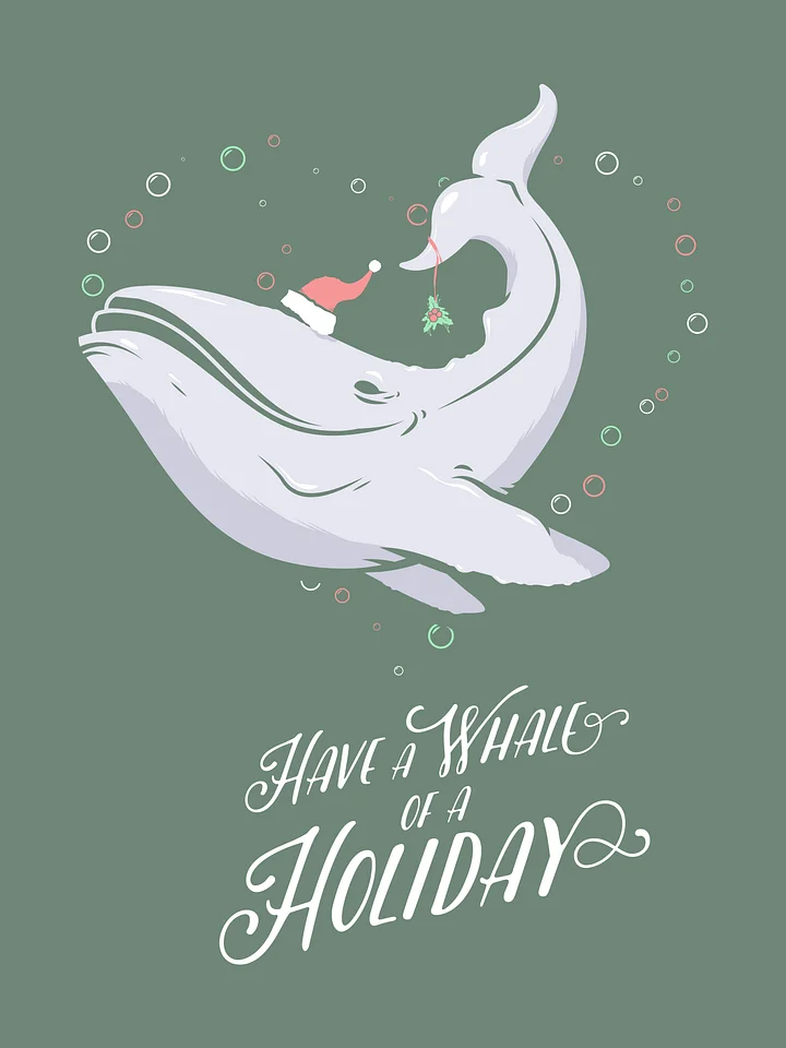 Whale Holiday Sweatshirt product image (8)