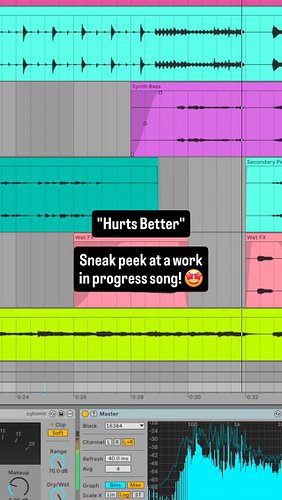 HURTS BETTER is coming to our debut album, 