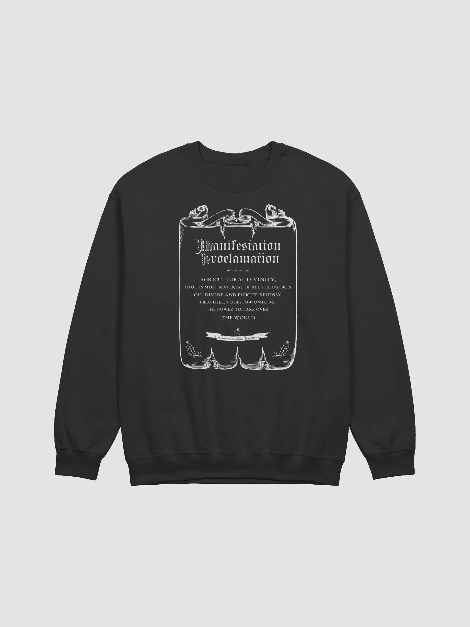 manifestation proclamation sweatshirt product image (1)