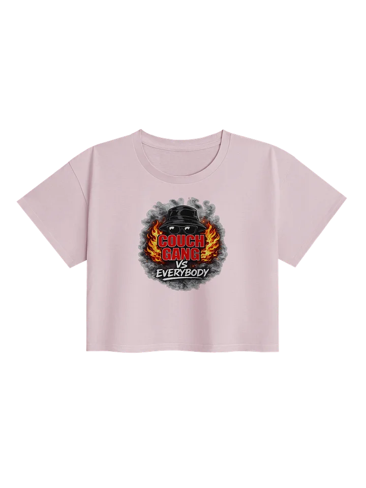 Couch Gang Vs Everybody Crop Top product image (1)
