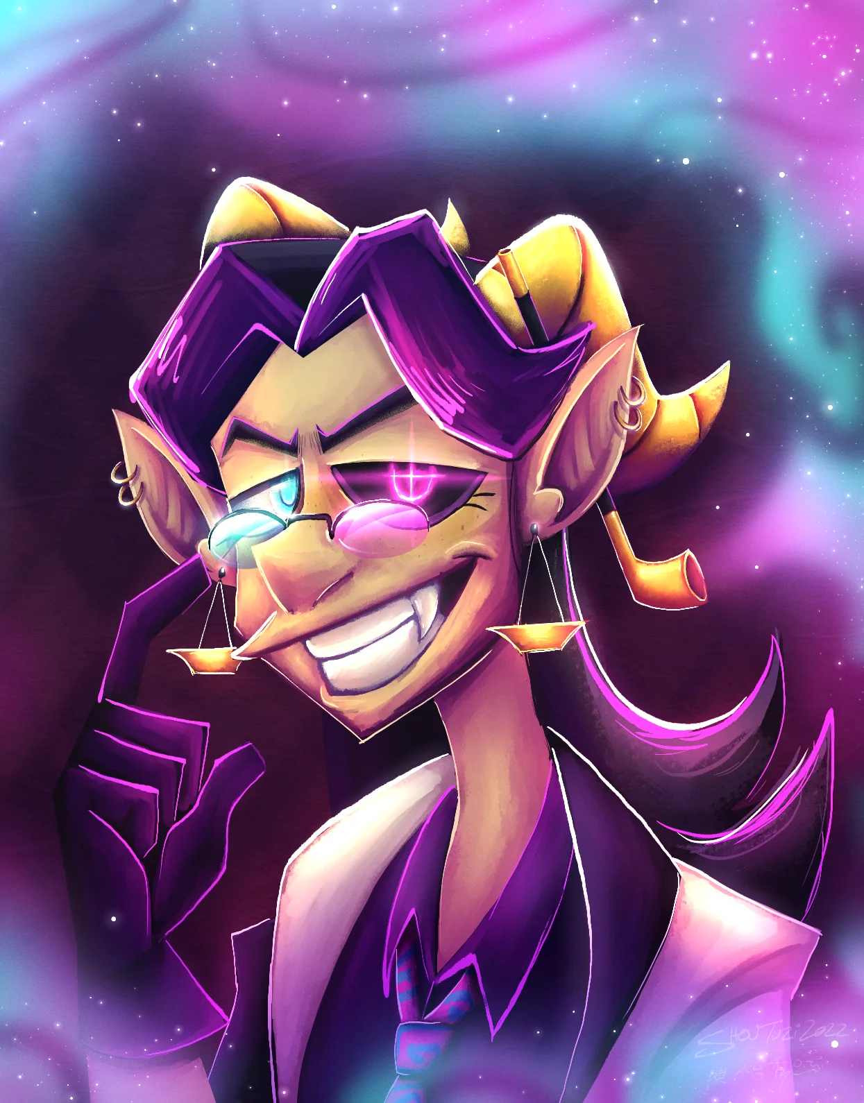 Devil Tuzi Print product image (1)