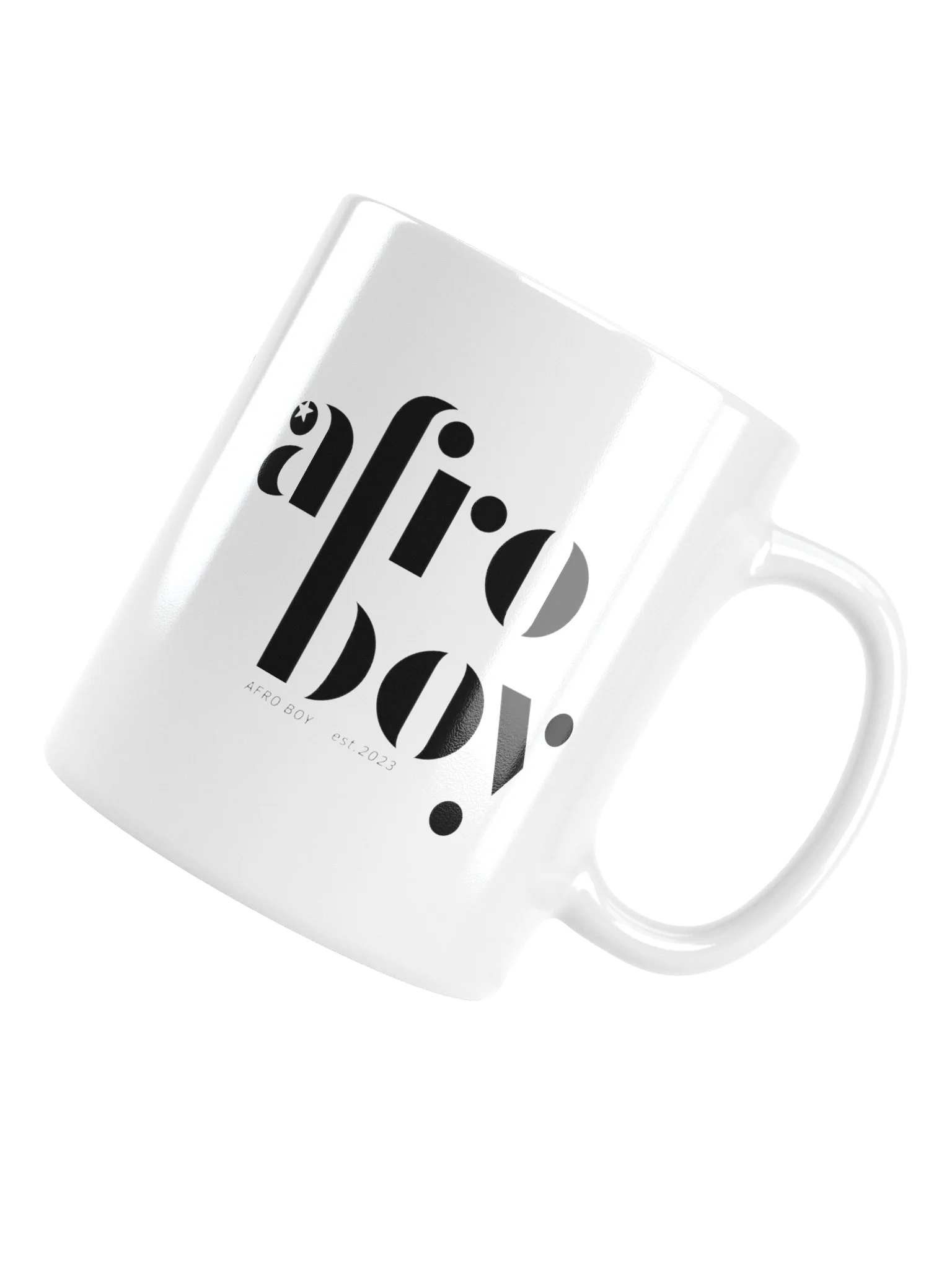 Afro Boy Stylised Mug product image (13)