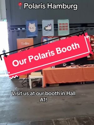 We are so excited for the @Polaris Convention ! 😻 Check out our booth if you’ll be there as well, you can find us in hall A1 ✨  #polarishamburg #polaris2023 #mobilegame #convention 