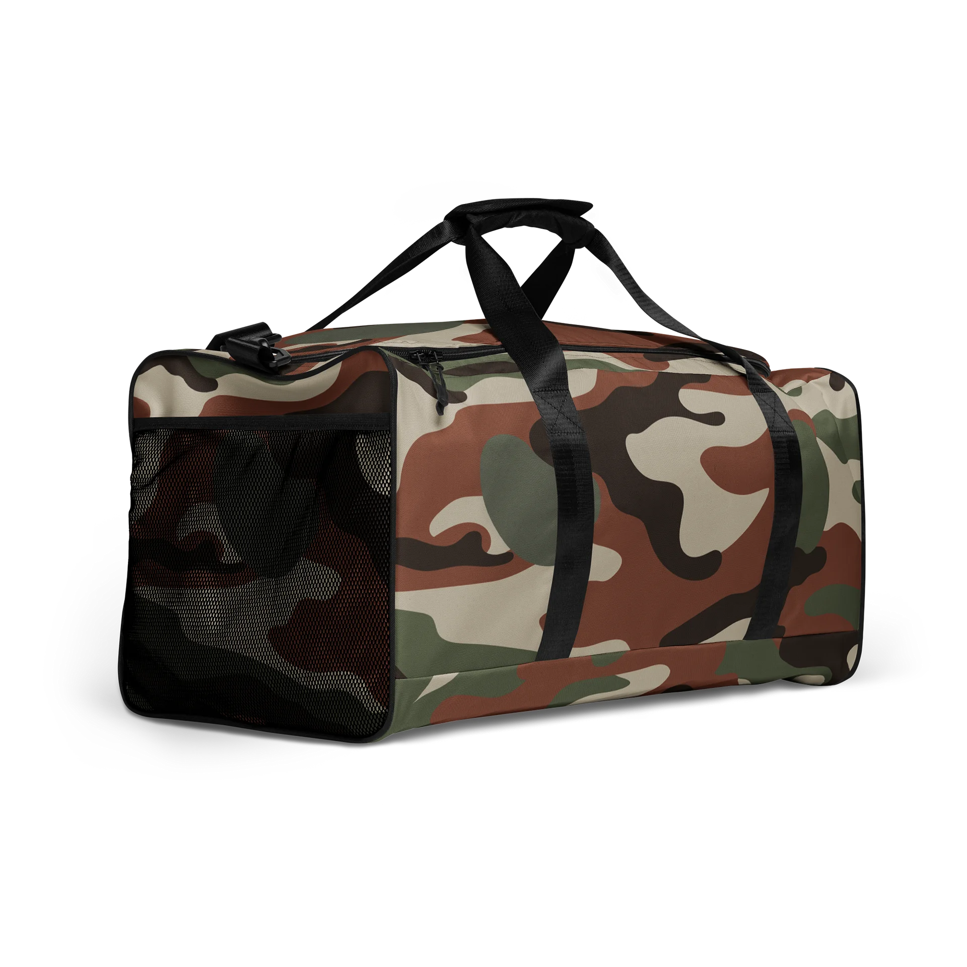 Camo Duffle Bag – Military Style Gym Bag & Travel Weekender product image (2)