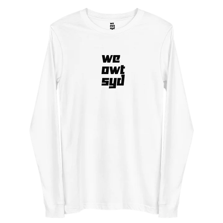 WeOwtsyd Premium Long Sleeve T-Shirt - White product image (2)