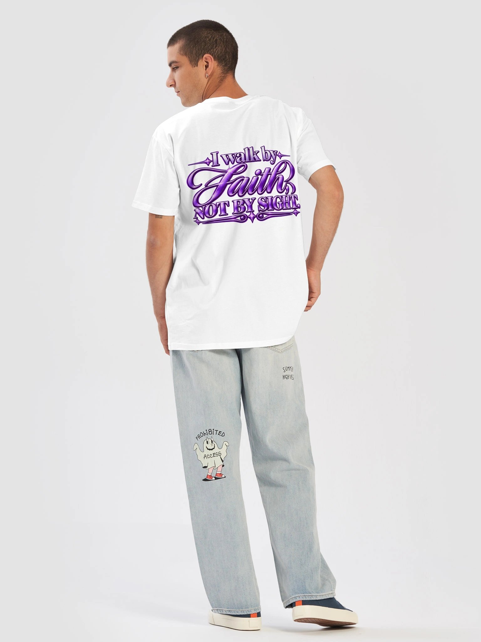 Call Me What You Want Metallic Purple Faith-Based Premium Unisex T-Shirt product image (6)