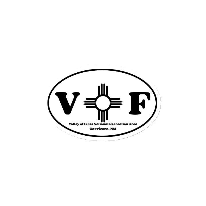 Valley of Fires Oval Magnet product image (2)