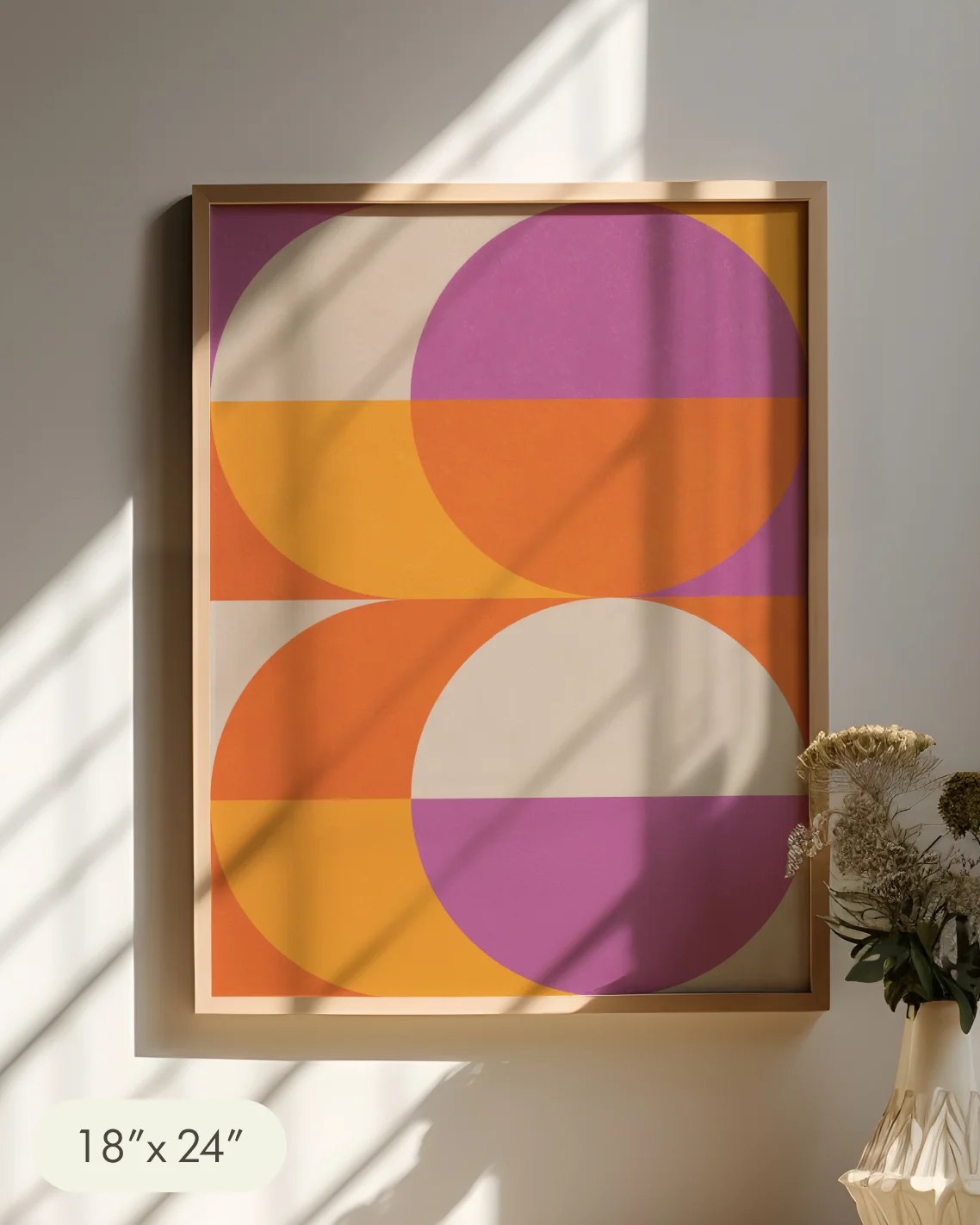 Disco Circle Painting Print product image (7)
