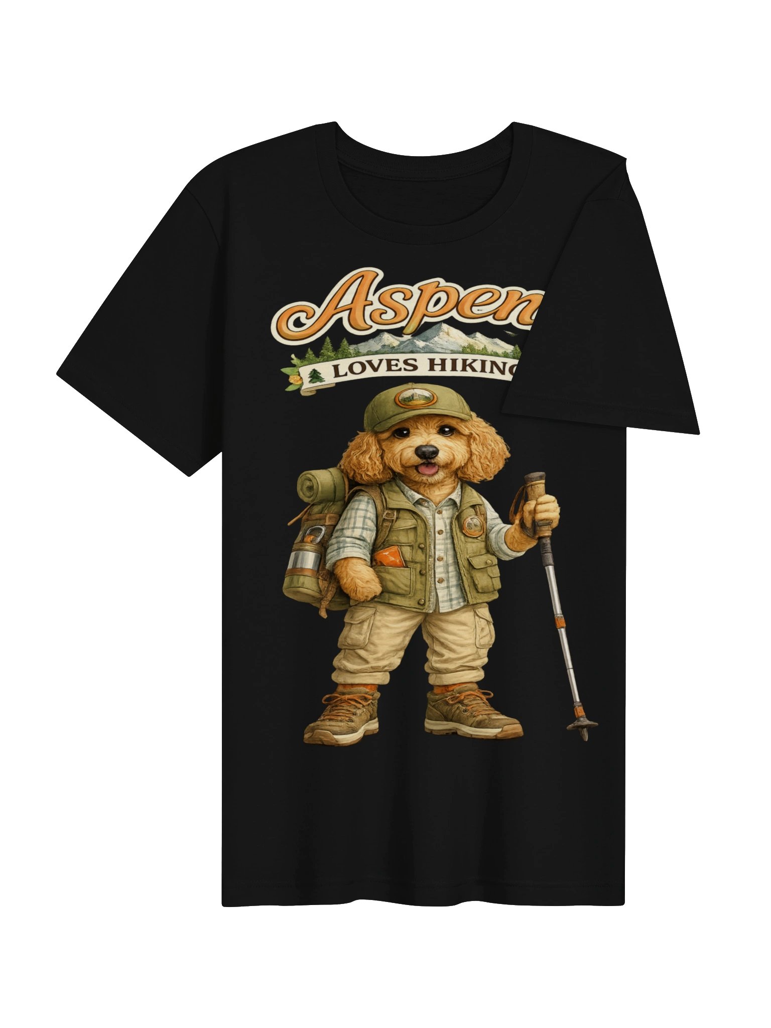 Aspen Loves Hiking Adult Tee product image (32)