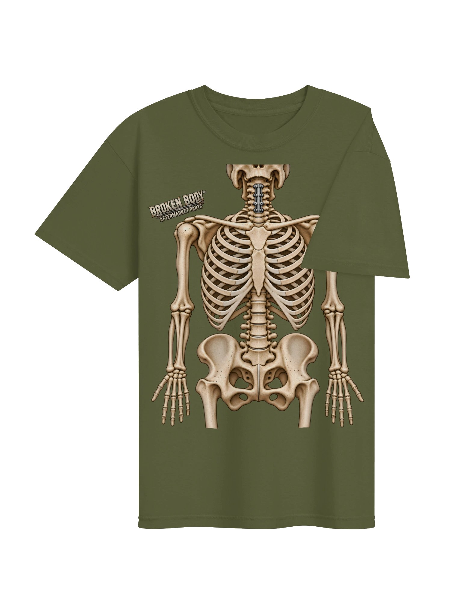 Neck Surgery Shirt — Aftermarket Parts Front & Back Tee | Rebuild Shop product image (5)