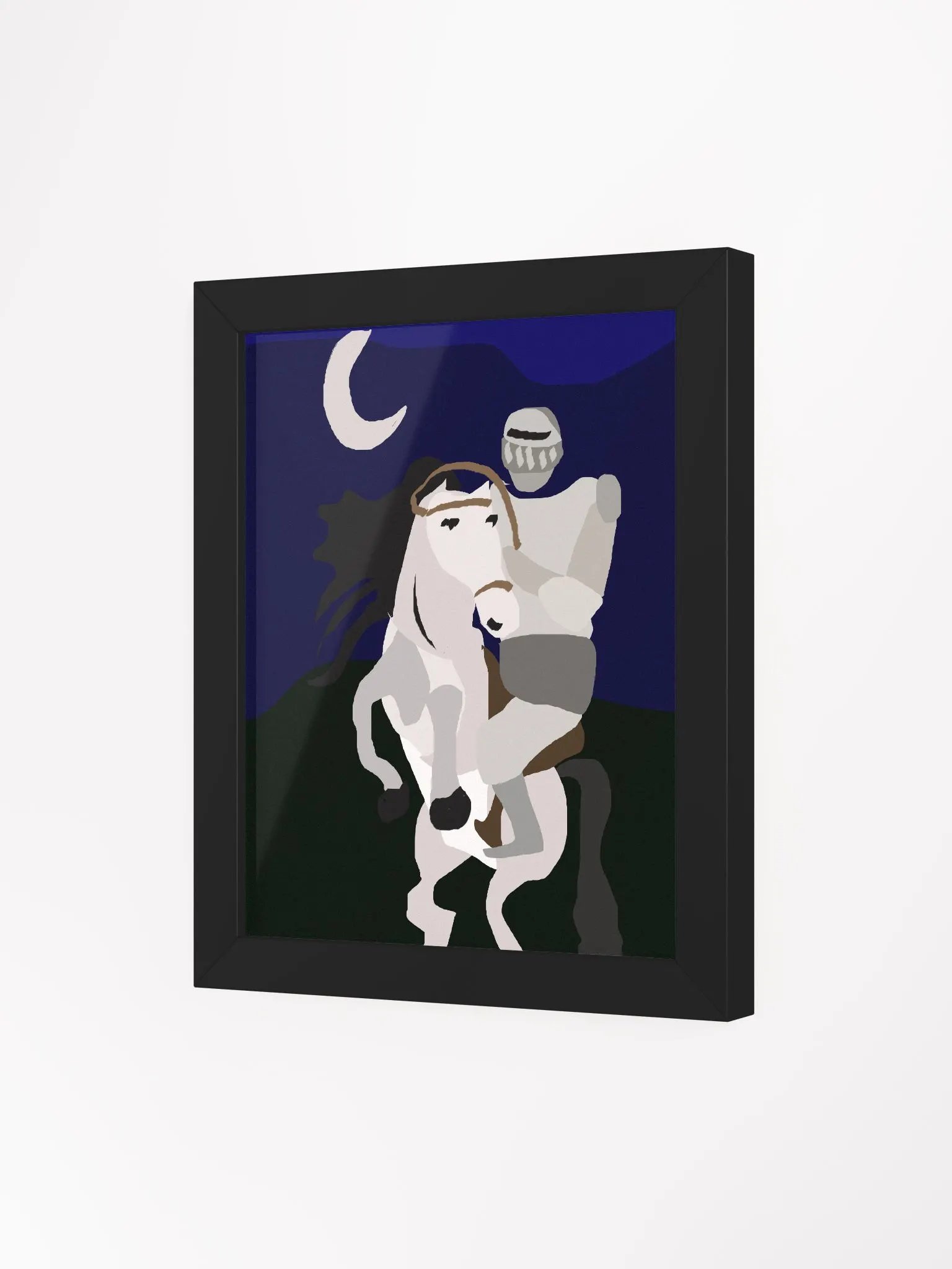Knight On a Horse Framed Poster product image (44)