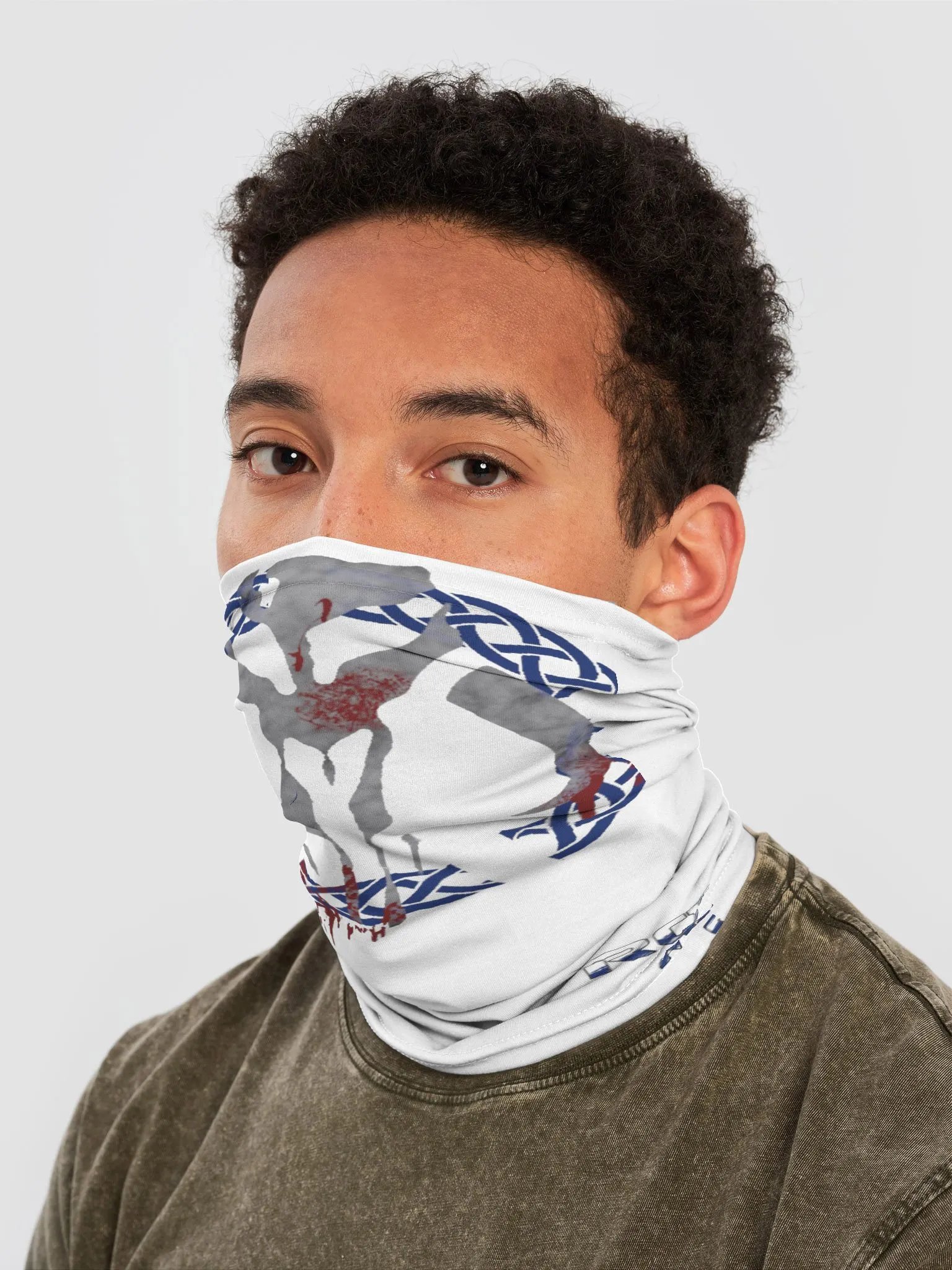 Bleeding Mythosaur gaiter product image (2)