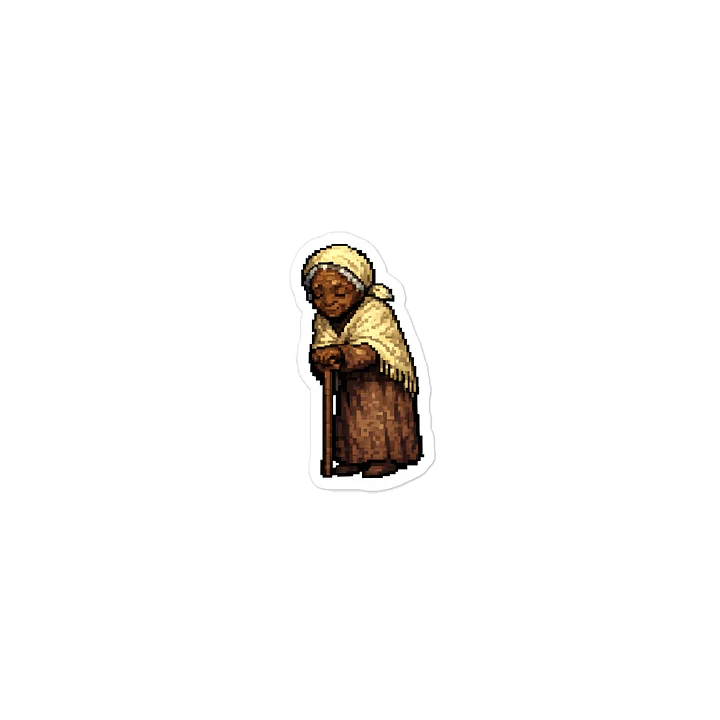 Mother Abigail (The Stand) Retro Pixel Art Laptop Sticker product image (2)