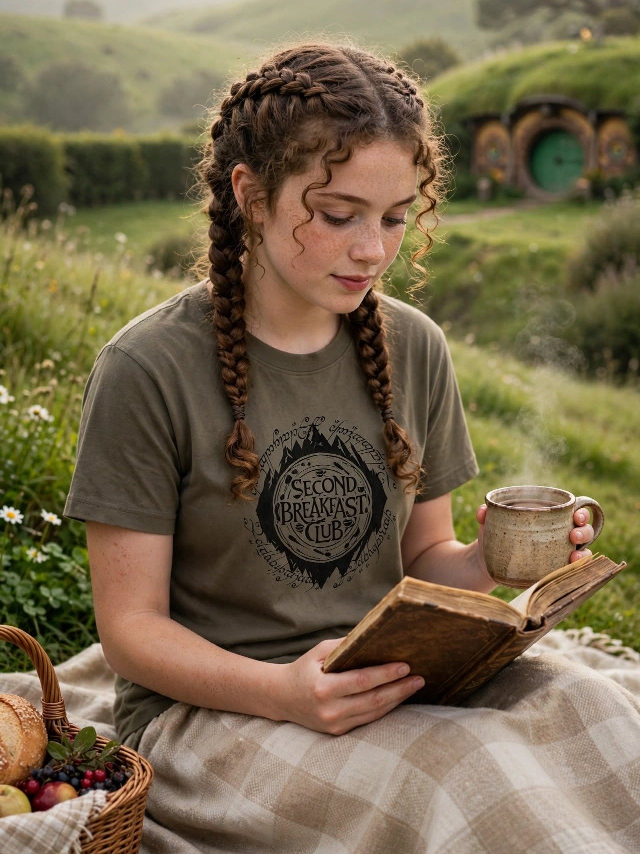 Second Breakfast Club Vintage Emblem Tee product image (2)