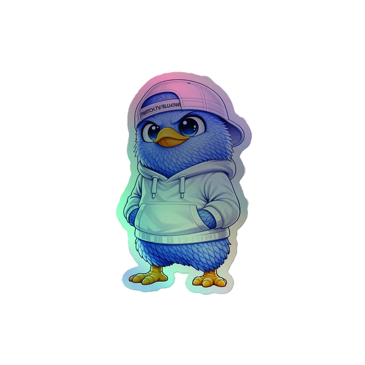 Kiiwi Hoodie Holo Sticker product image (2)