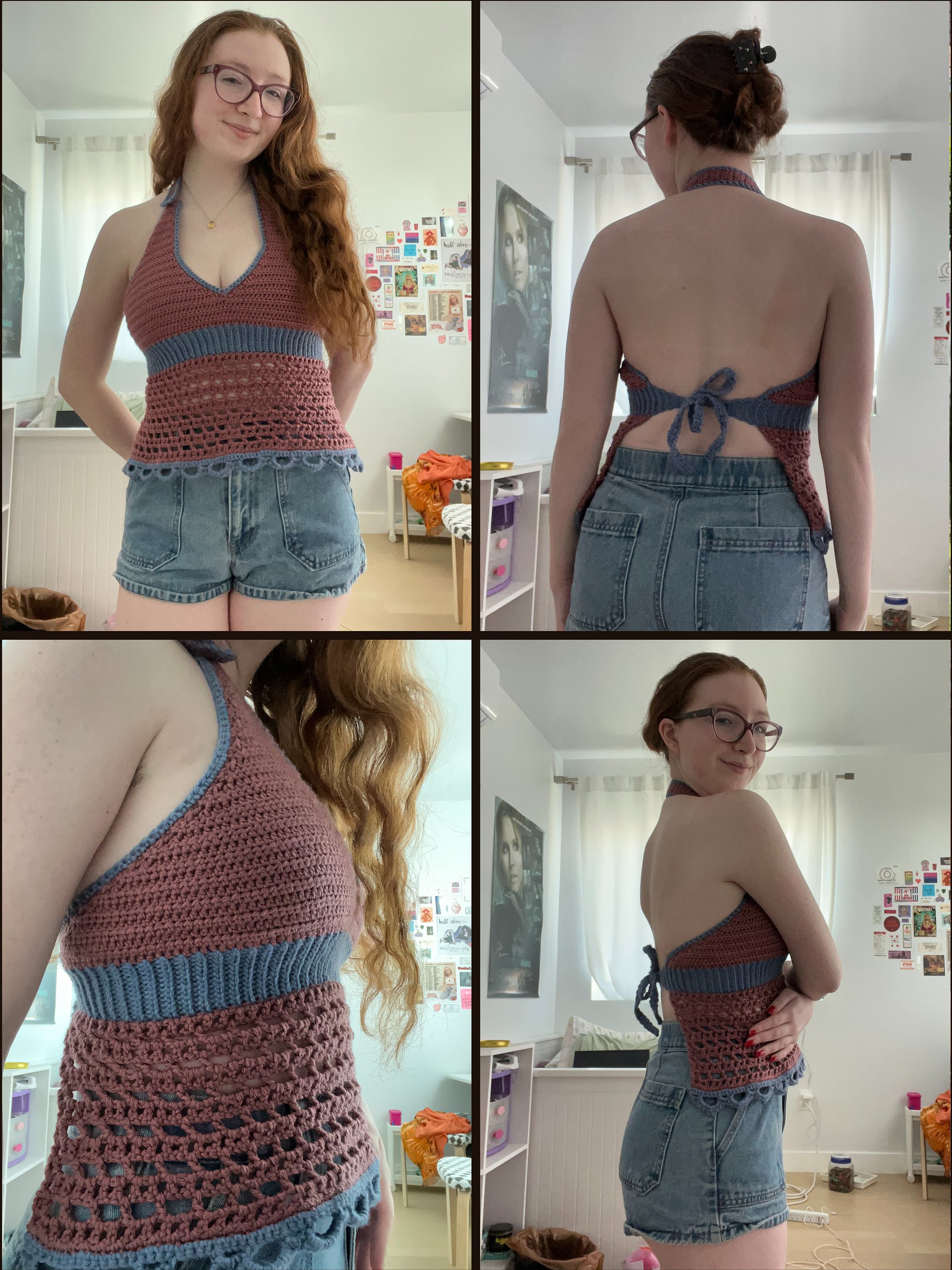 Hazel Halter Top - Crochet Pattern product image (10)