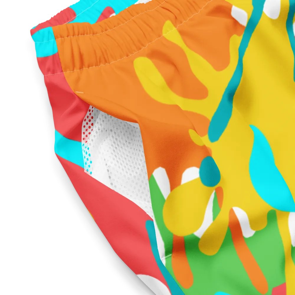 JustCabrian Splat! Print Swim Trunks product image (6)