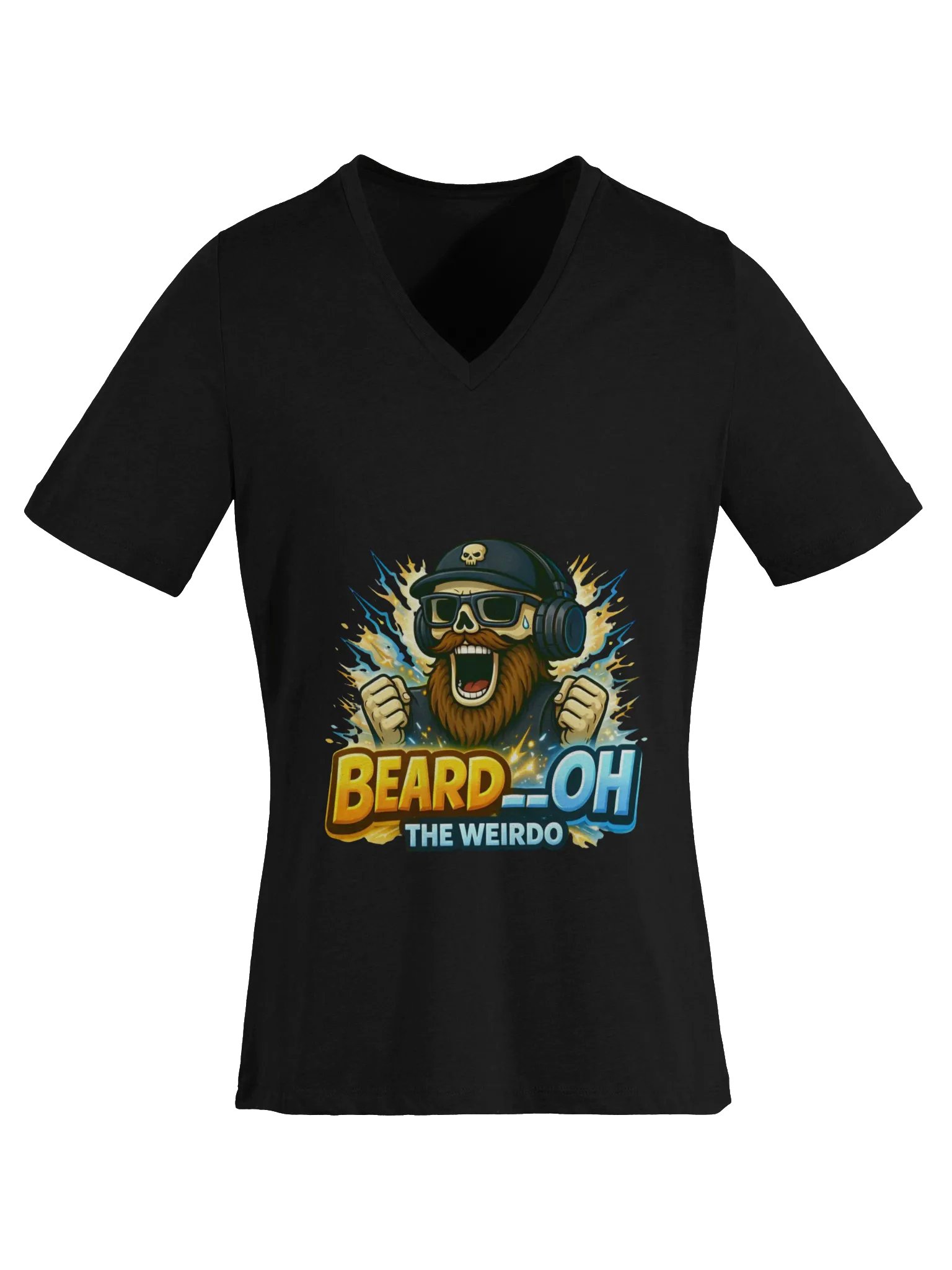 Beard__Oh Women's V-Neck T-Shirt product image (5)