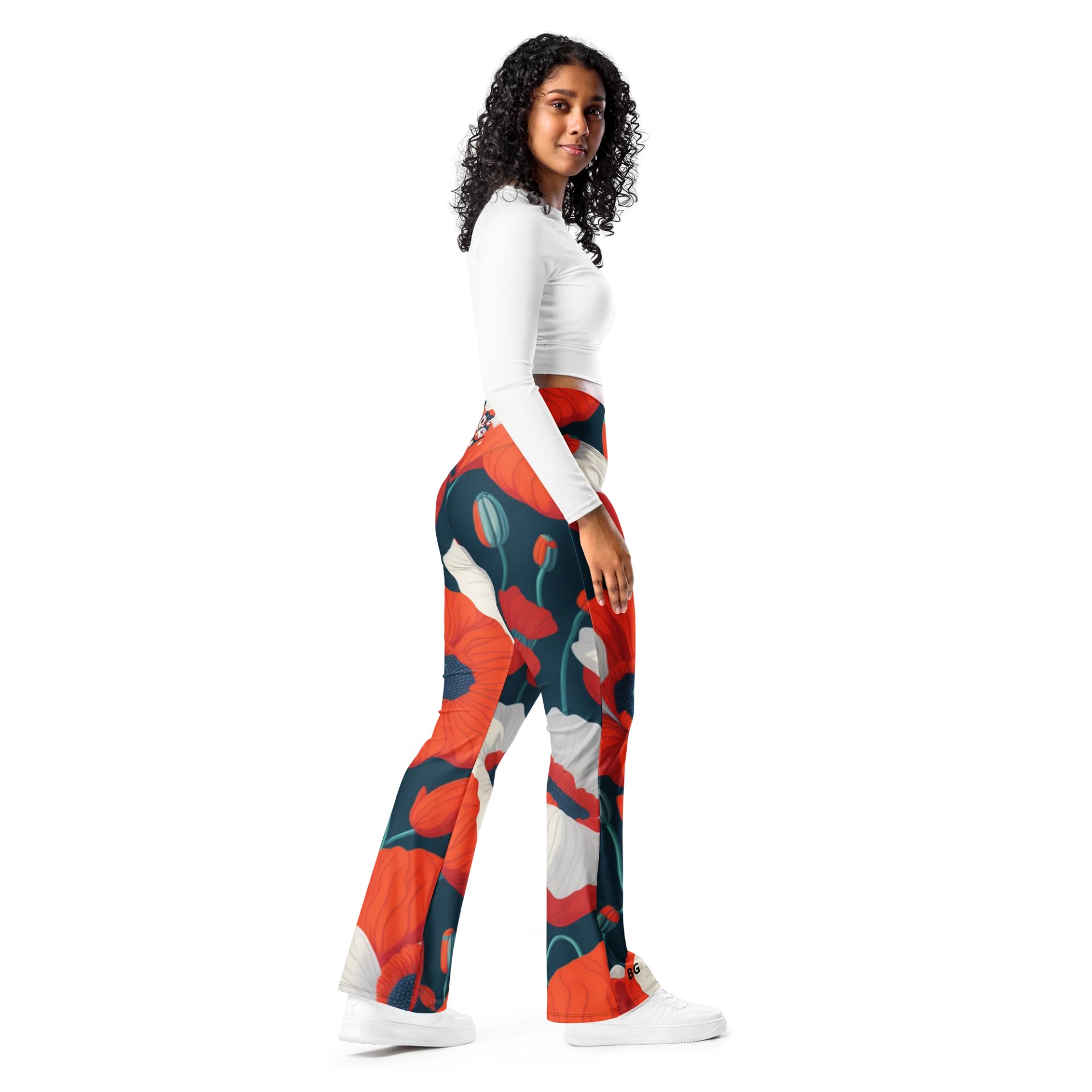 Barry Grady 'Poppies' Flare Leggings product image (9)