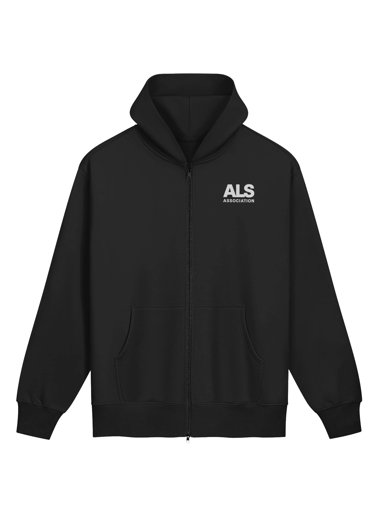 ALS Association Heavy Zip Hoodie product image (9)