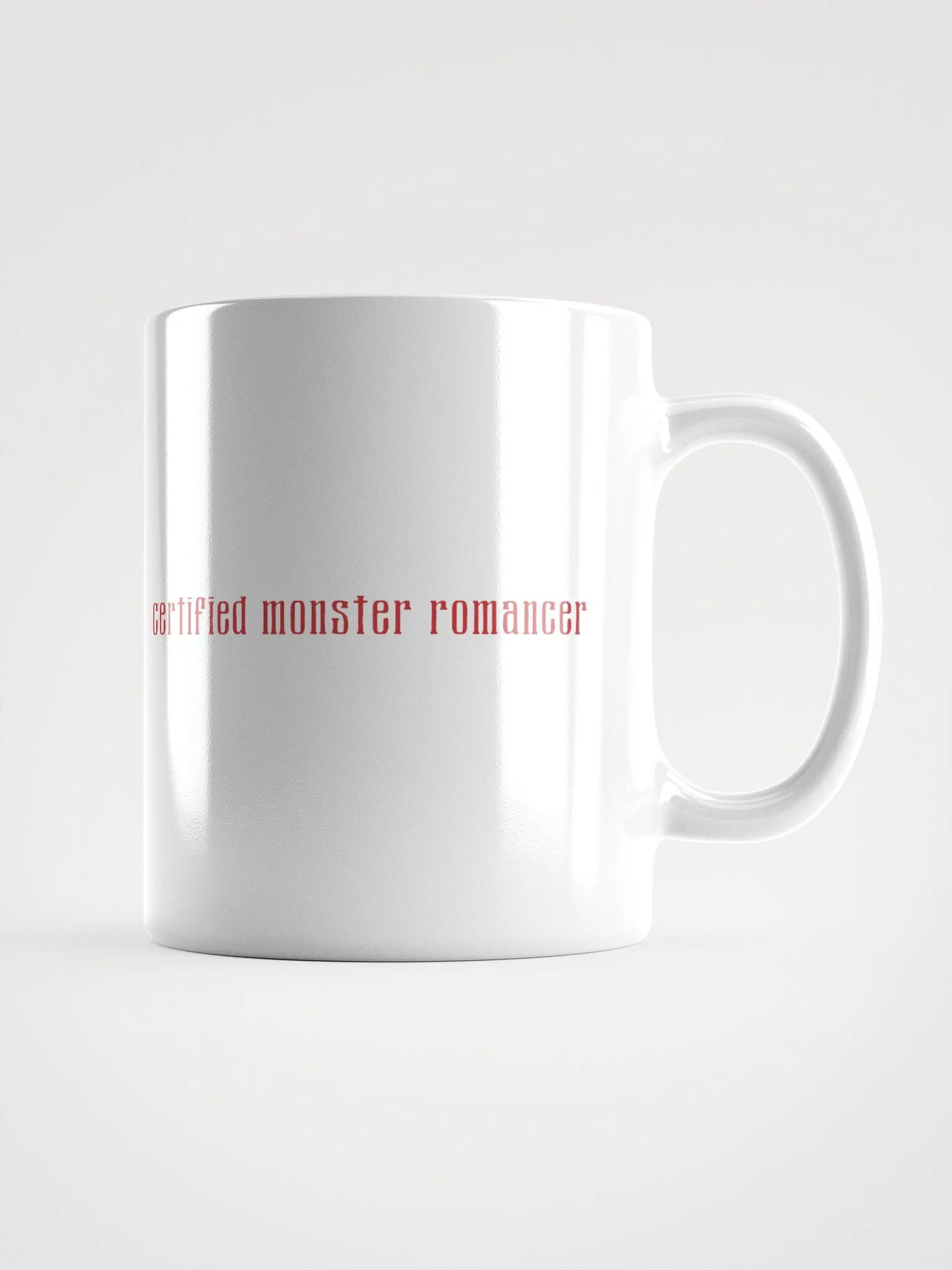 Certified Monster Romancer Mug - White product image (1)