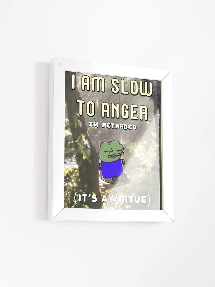 Im Retarded Poster (Framed) product image (1)
