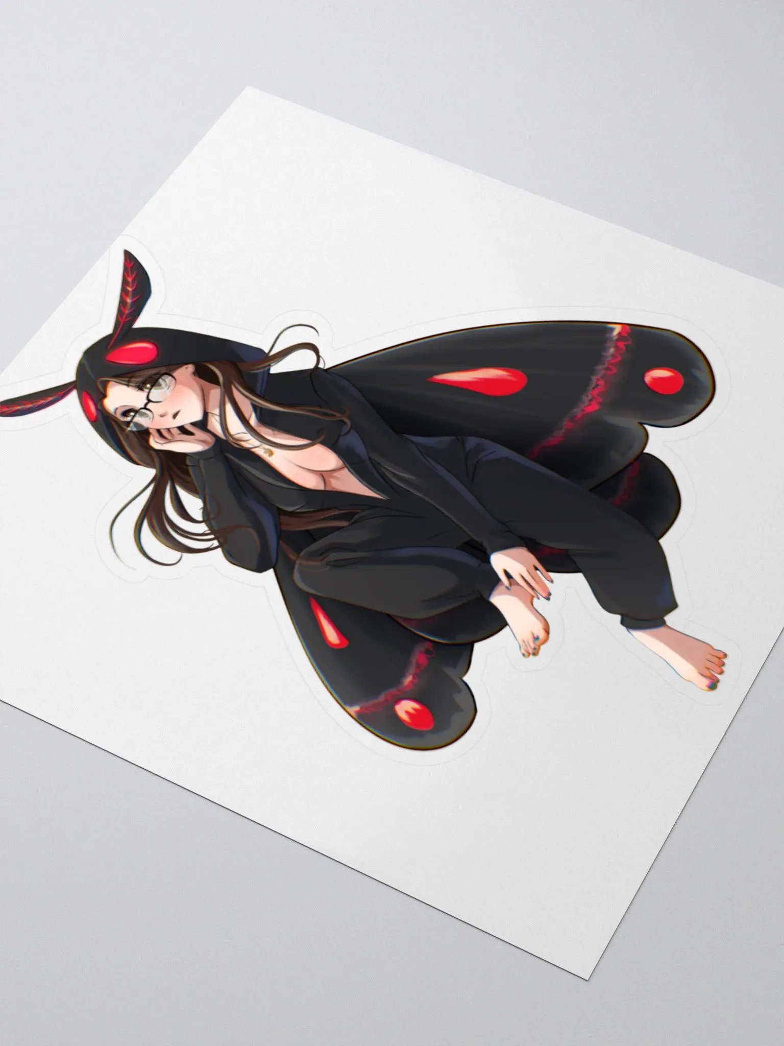Mothman Whovie Sticker product image (3)