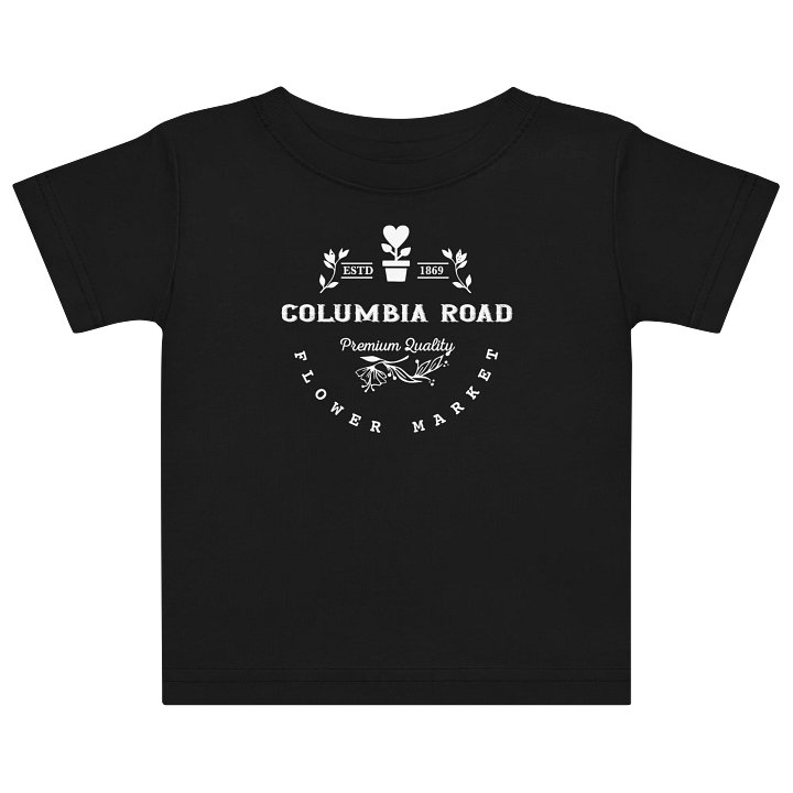Columbia Road Market Baby T-Shirt (Black) product image (1)