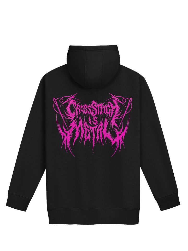 Cross Stitch is Metal Back Print Hoodie (PANK!) product image (1)