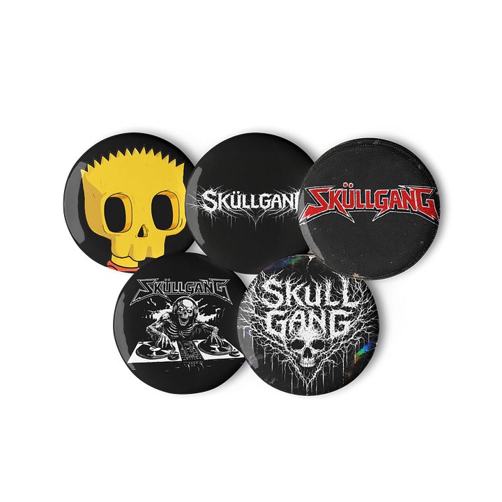 Skull Gang Worldwide Heist Pin Set product image (1)