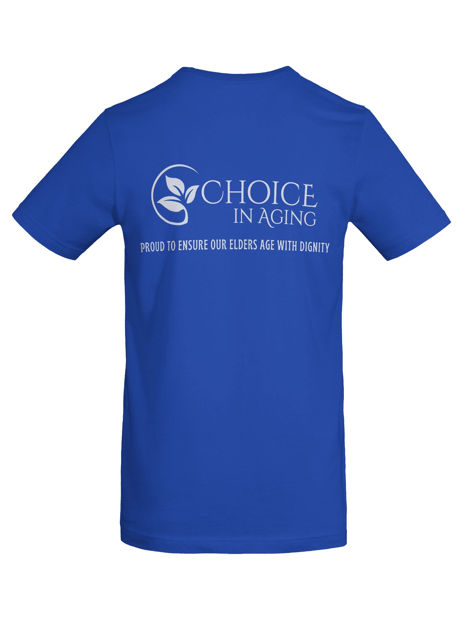 Supersoft T-Shirt by Bella+Canvas - "Aging is Just Another Word for Living" (Choice in Aging Logo Variant) product image (69)