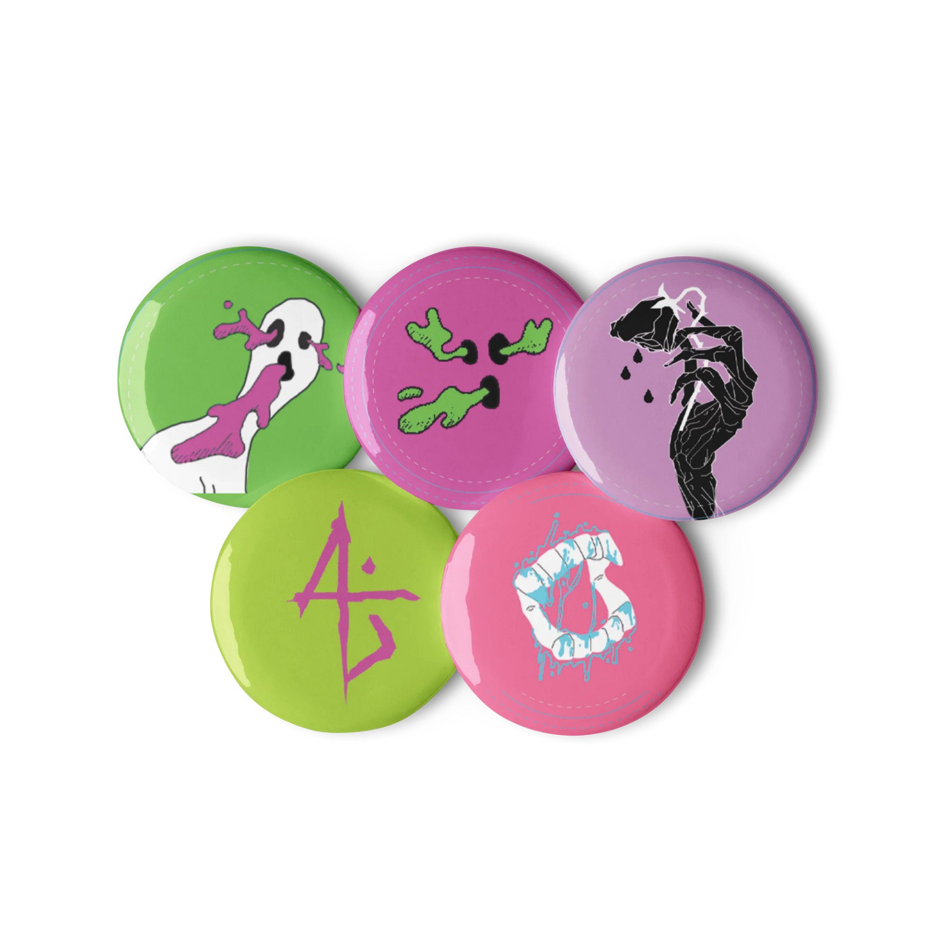 *MEMBERS ONLY* Tier Graphics Button Set product image (2)