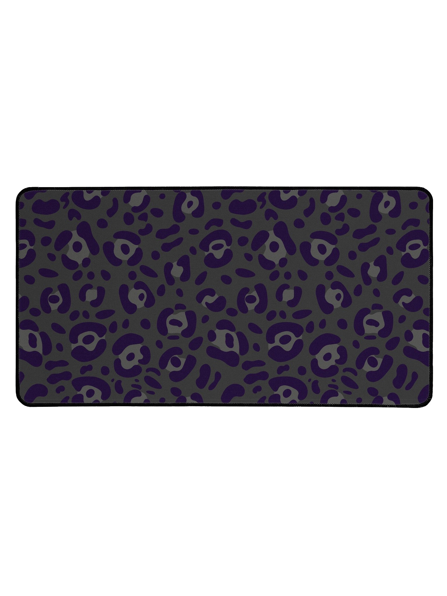 Bold Black Leopard Print Desk Mat for Home or Office product image (1)
