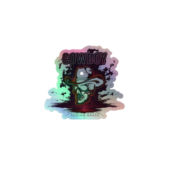 COWBOY — Kiss-Cut Sticker product image (1)