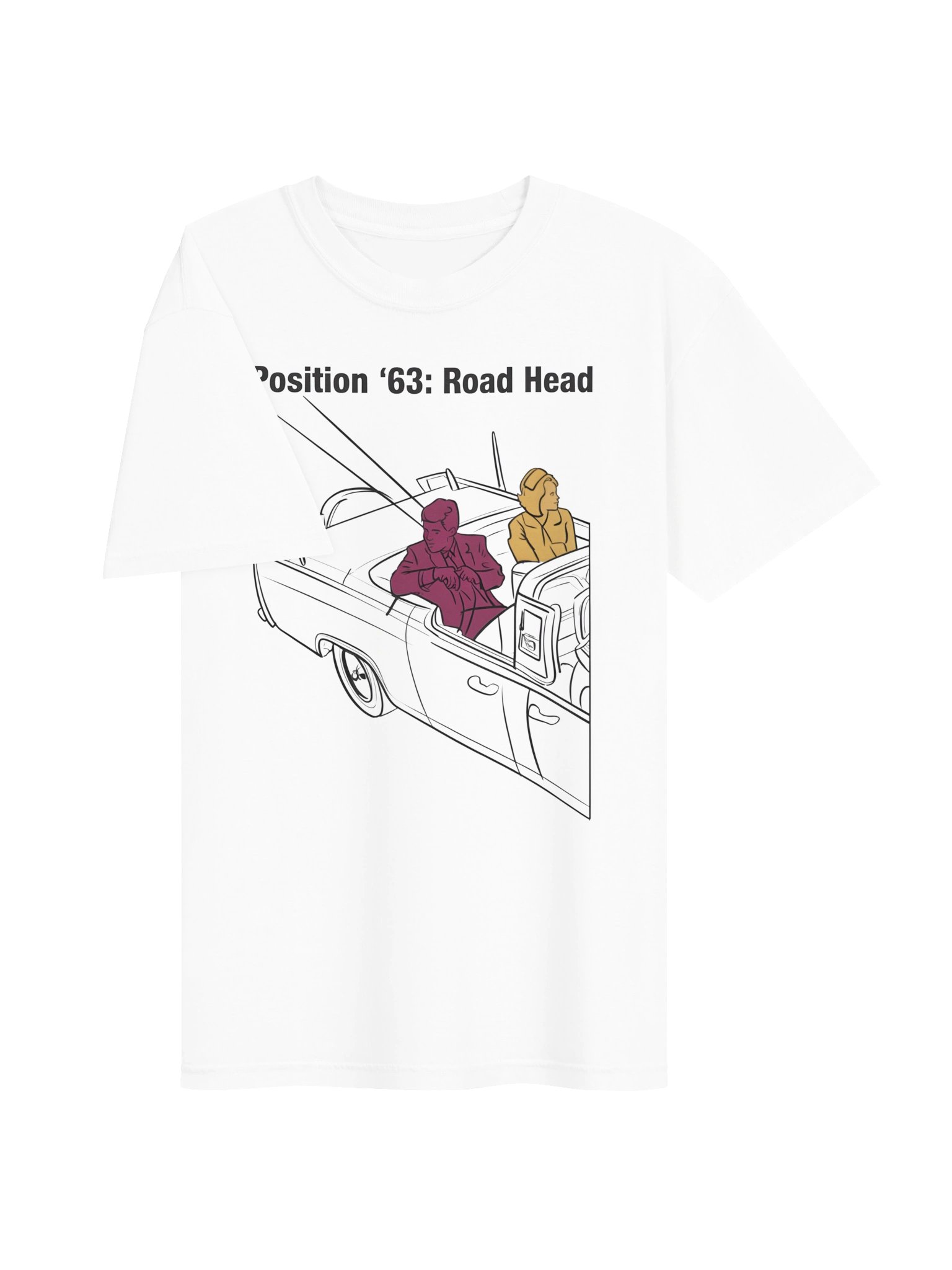 Position 63: Road Head Graphic Tee product image (3)
